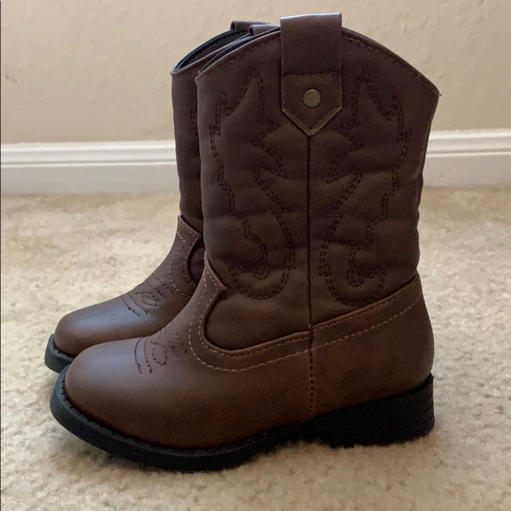 Toddler Girl Brown Boots